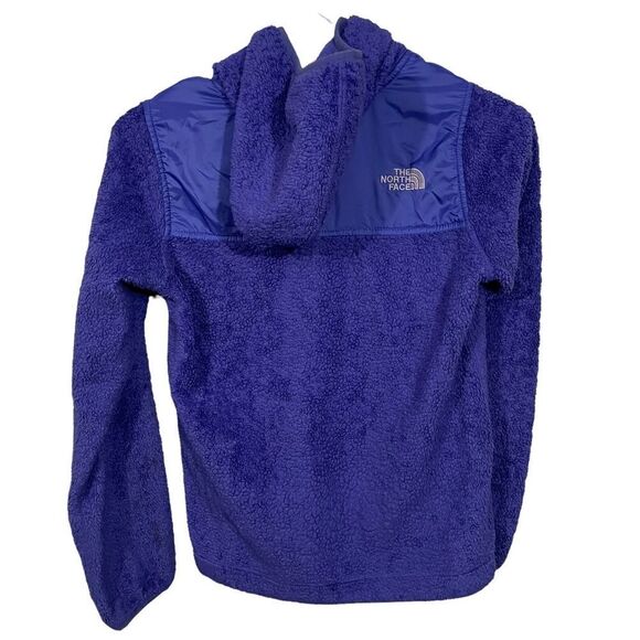 The North Face Purple Fuzzy Full Zip Jacket - Picture 2 of 5
